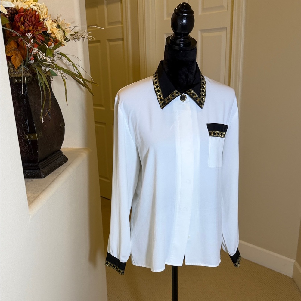 Vintage‎ Tess Dressy Blouse Size 14